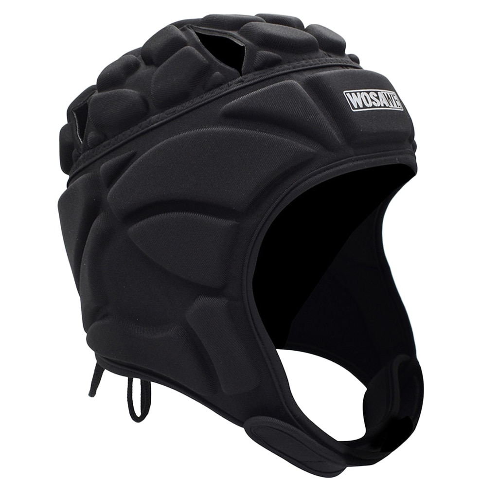 Pro Helmet - EVA Shockproof Headgear for Rugby Flag Football Soccer Goalkeeper & Goalie - Unisex for Youth and Adult