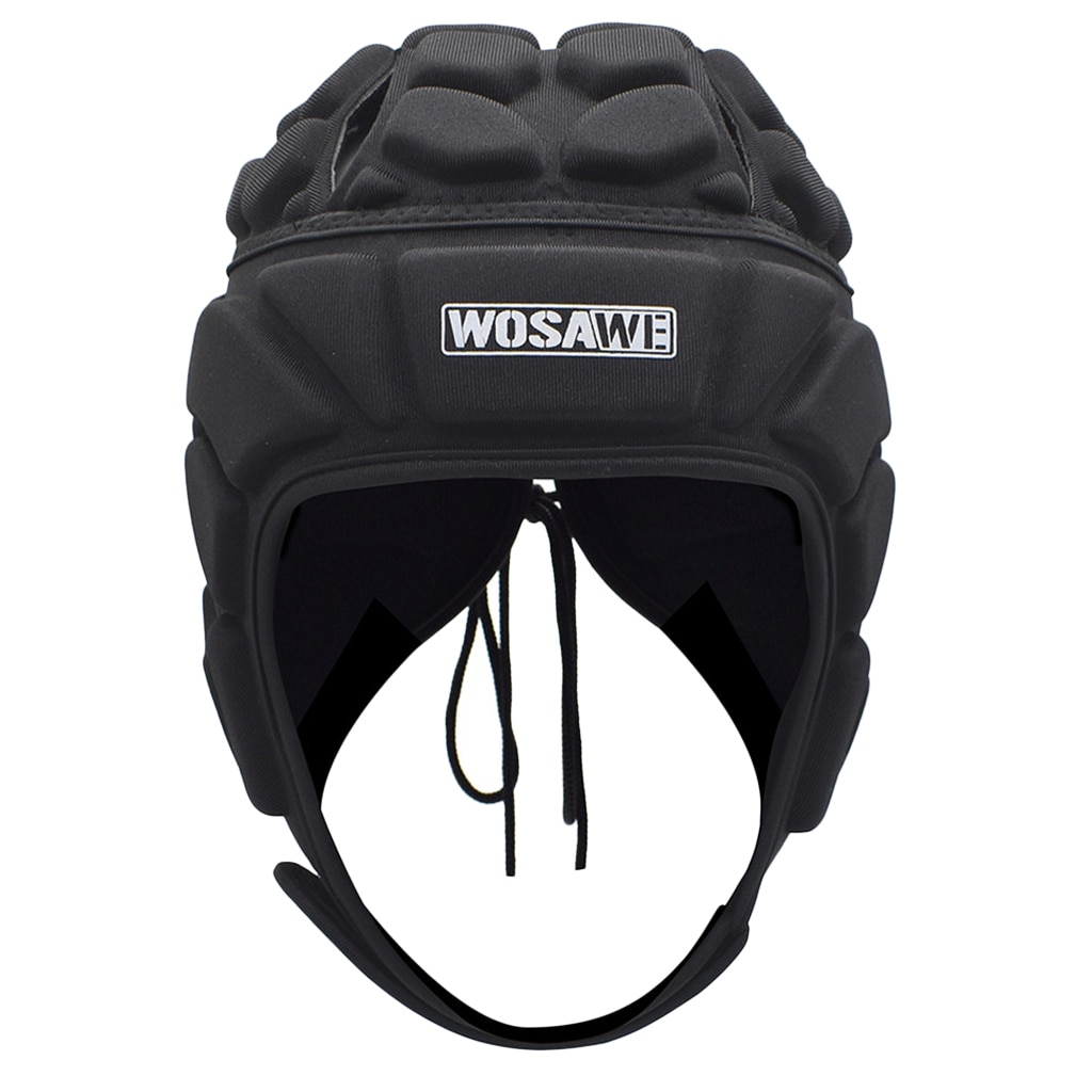 Pro Helmet - EVA Shockproof Headgear for Rugby Flag Football Soccer Goalkeeper & Goalie - Unisex for Youth and Adult